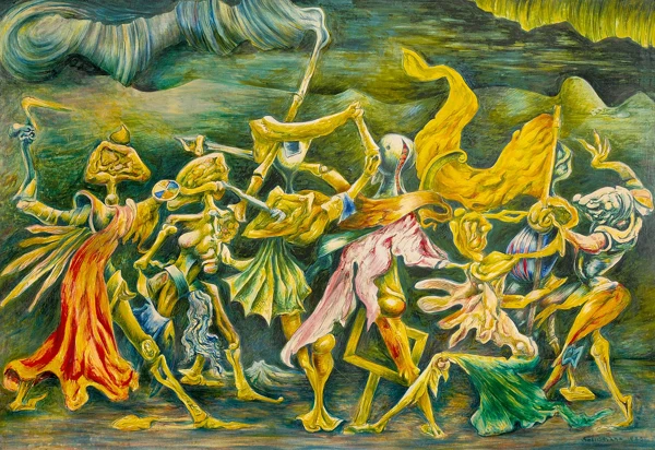 Kurt Seligmann — The Unwelcome Guests, 1943