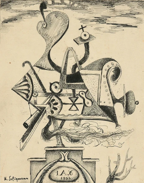 Kurt Seligmann — Ohne Titel, ca. 1934