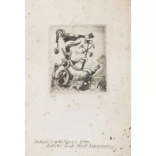 Kurt Seligmann — "Cul de jatte".