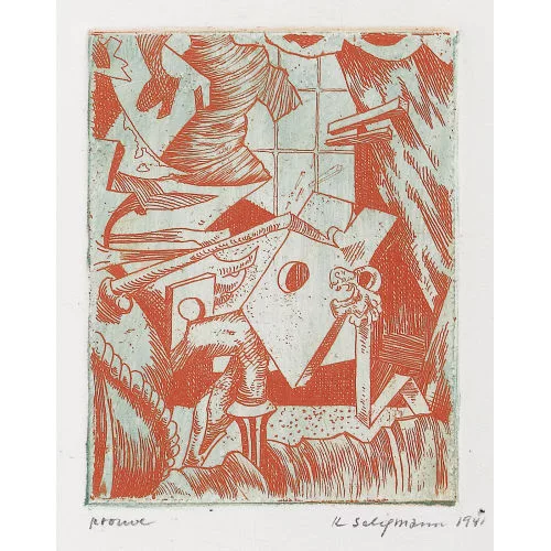Kurt Seligmann — "Studio".