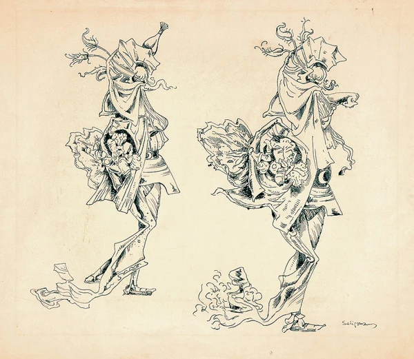 Kurt Seligmann — Ohne Titel (The Offering), ca. 1946