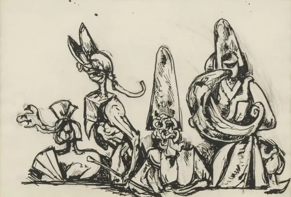 Kurt Seligmann — Sans titre