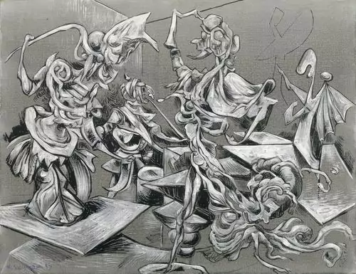 SELIGMANN, KURT — Baphomet I (Priest of Baphomet). 1947. — Koller Auktionen
