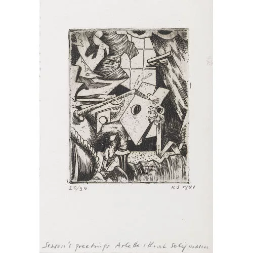 Kurt Seligmann — "Studio".