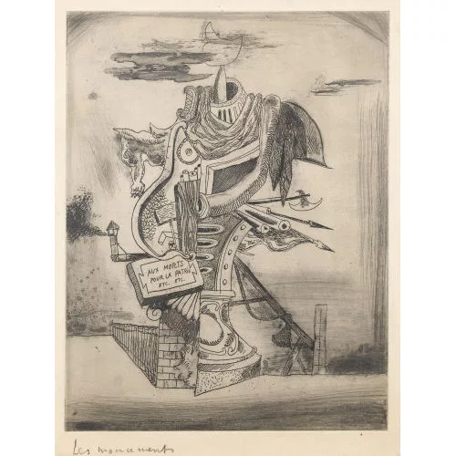 Kurt Seligmann — "Les Monuments".