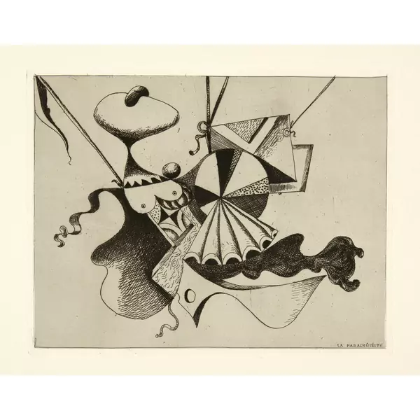 Kurt Seligmann — Les Vagabondages héraldiques Quinze eaux-fortes originales de Kurt Séligmann, quinze textes inédits de Pierre Courthion. Paris, Éditions des Chroniques du Jour, 1934 — Galerie Kornfeld