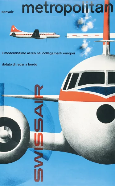 Kurt Wirth — SWISSAIR convair metropolitan, 1956