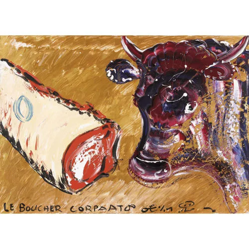 Le Boucher Corpaato — Bulle und Schinken.