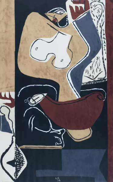 Le Corbusier — Femme à la main levée, 1954