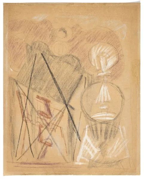 Le Corbusier — Nature morte aux verres et à la lanterne"