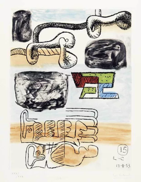 Le Corbusier — Unité 15, aus "Unité", 1965