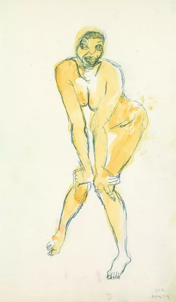 Le Corbusier — Stehender Akt (Josephine Baker)