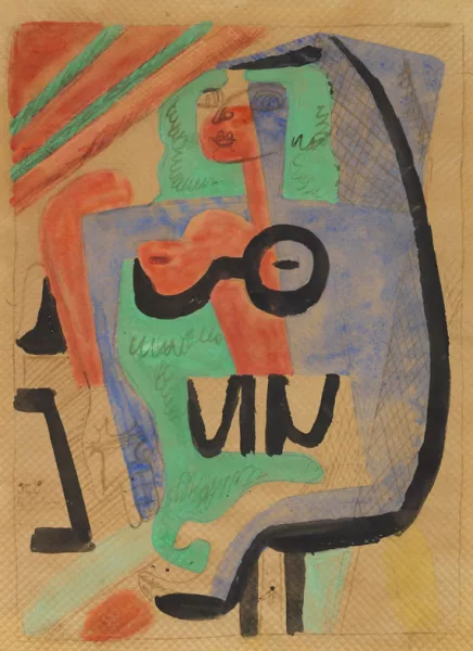 Le Corbusier — Ozon, femme assise