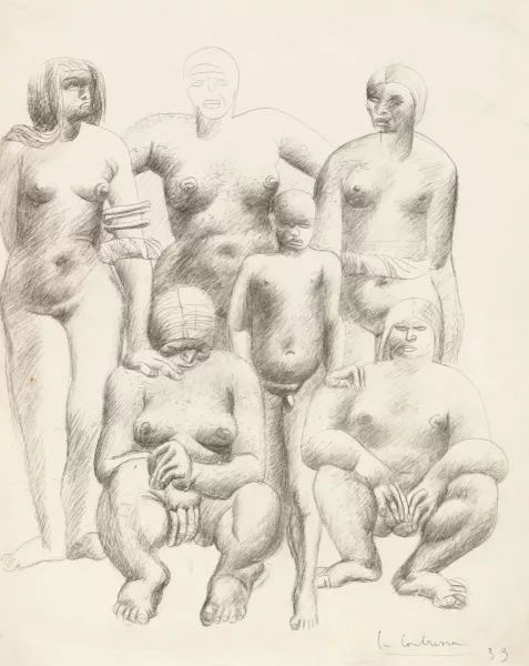 Le Corbusier — Famille indienne d'Amérique latine