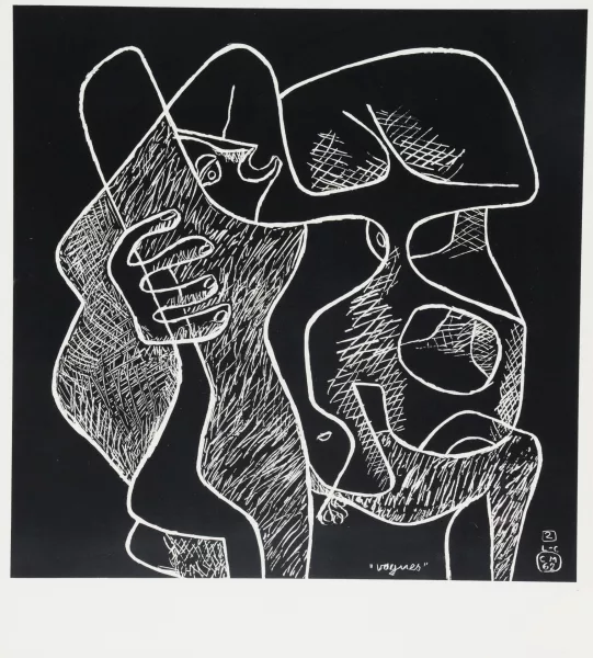 Le Corbusier — 2 Blätter: Devinez vous-même; Vogues, aus "La mer est toujours présente", 1962