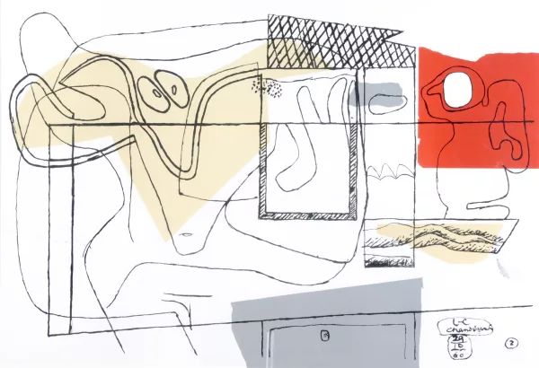 Le Corbusier — Abraça, aus "Cortège", 1960