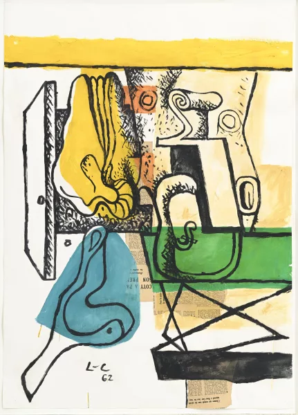 Le Corbusier — «Nature morte sur le thème "Léa"