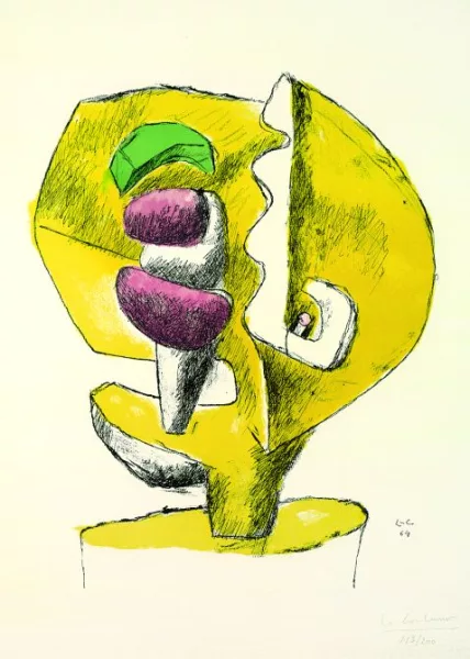 Le Corbusier — Etude sculpture