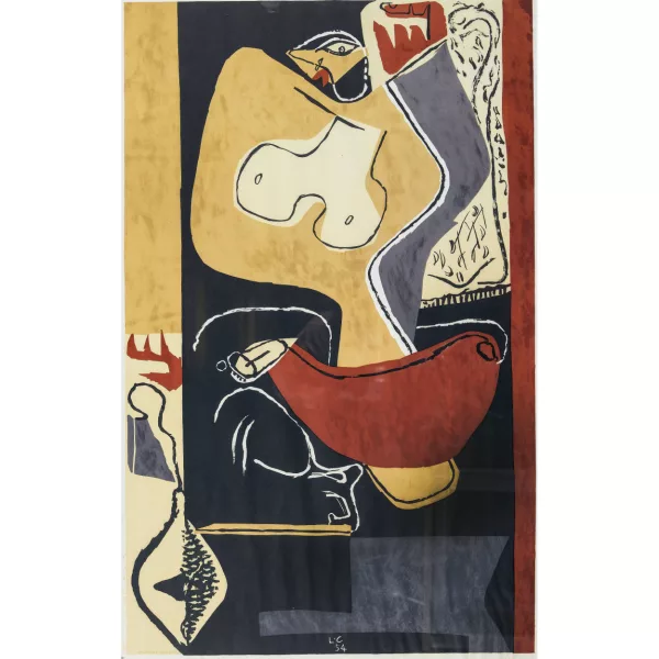 Le Corbusier — "Femme à la main levée".