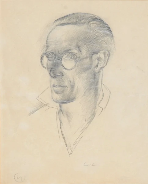 Le Corbusier — Portrait de Pierre Jeanneret, petit cousin de Le Corbusier
