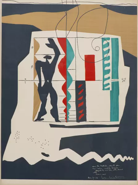 LE CORBUSIER (1887-1965), "Modulor" — DognyAuction