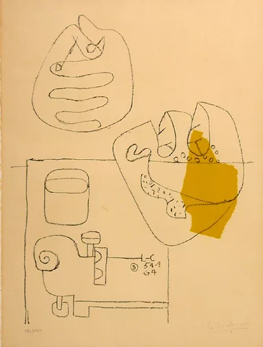Le Corbusier — Mains croisées, 1954/64