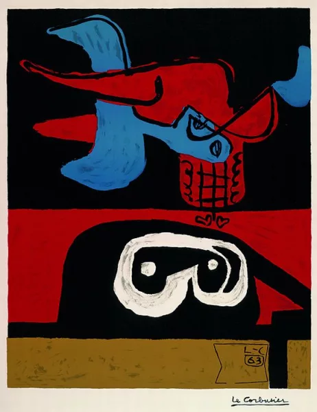 Le Corbusier — 2 Bll.: Figuration. Autrement que sur terre