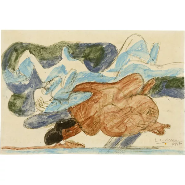 Le Corbusier — Deux femmes allongées