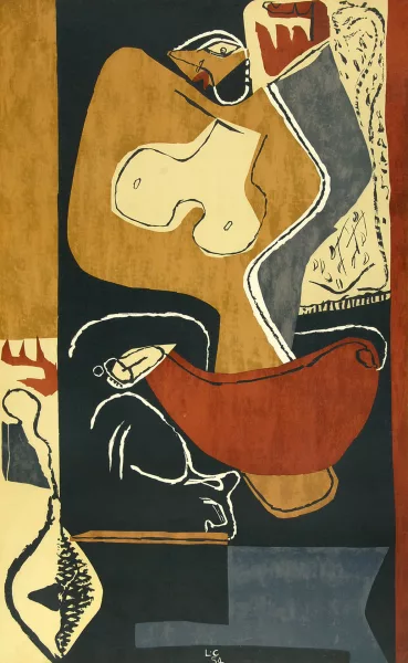 Le Corbusier — Femme à la main levée, 1954
