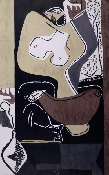 Le Corbusier — Femme à la main levée, 1954