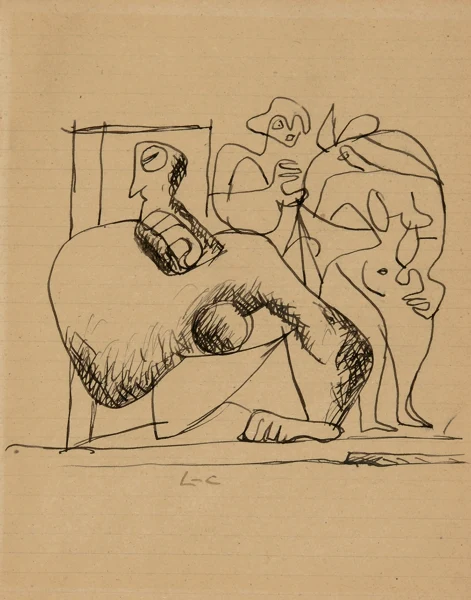 Le Corbusier — La famille cocasse, ca. 1962