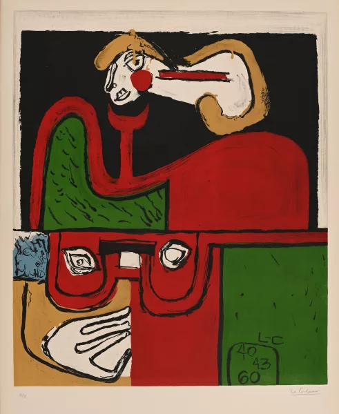 Le Corbusier — Portrait, 1940/43/60