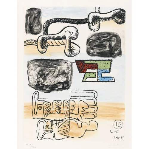 Le Corbusier — "Unité Nr. 15".