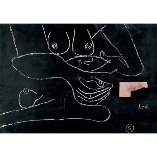 Le Corbusier — "Mains et sein de femme".