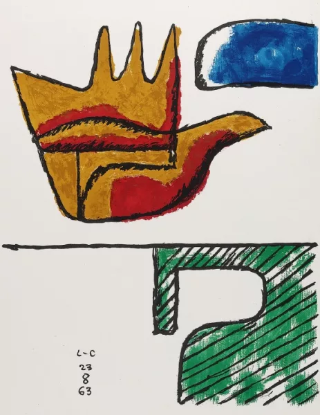 Le Corbusier — The open hand