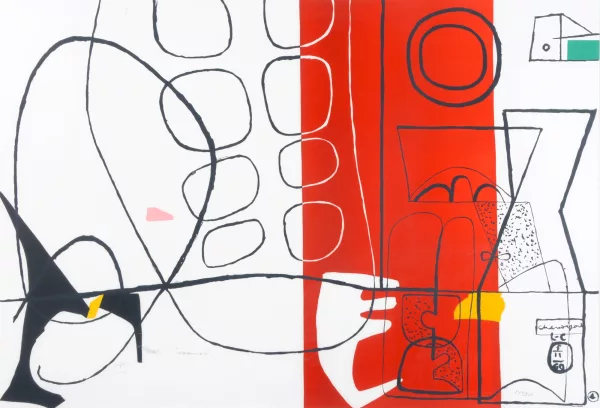 Le Corbusier — Jeux, aus "Cortège", 1960