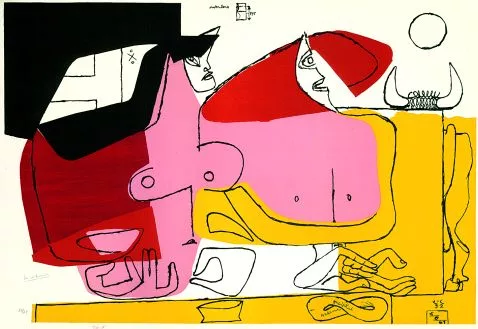 Le Corbusier — Femme rose