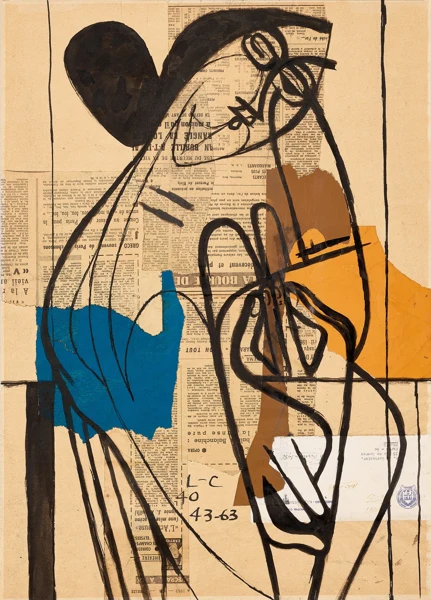 Le Corbusier — Vonvon aux mains jointes, 1963