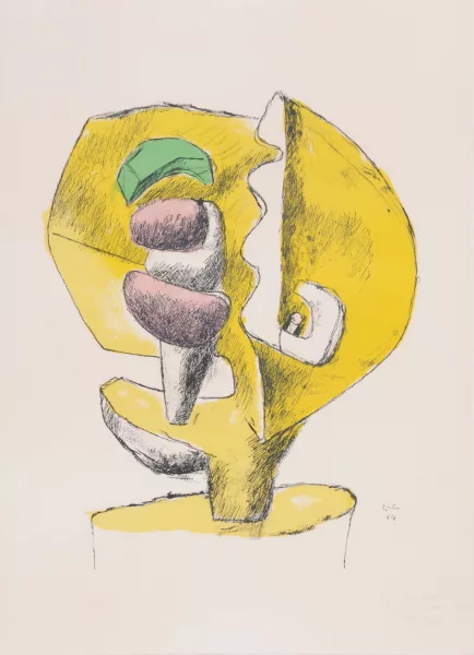 Le Corbusier — Étude sculpture, 1964