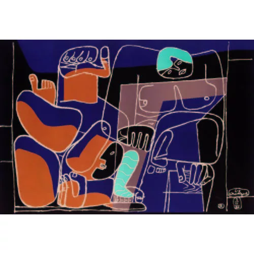 Le Corbusier — Chute de Barcelone 1939.