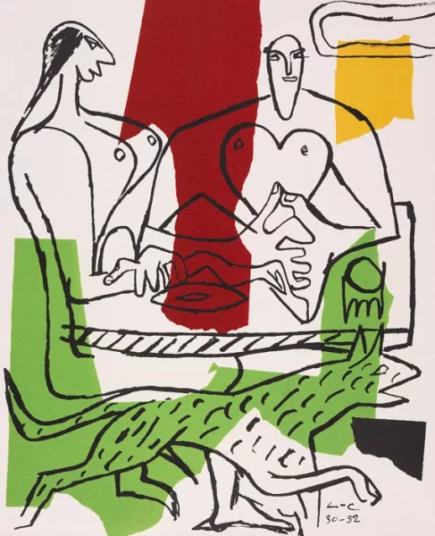 Le Corbusier — Entre-deux. 1976