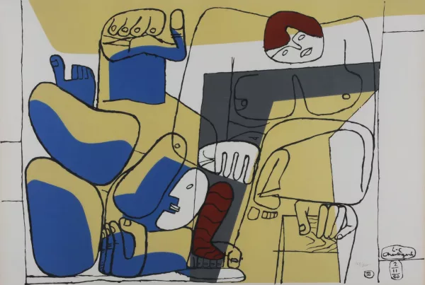 Le Corbusier — Chute de Barcelone, 1960