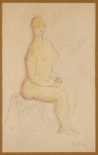 Le Corbusier — Femme assise