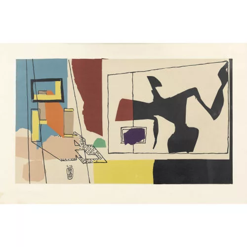 Le Corbusier — Femme à la fenêtre.