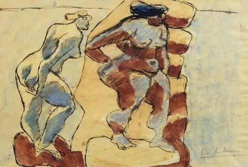 LE CORBUSIER (CHARLES-ÉDOUARD JEANNERET-GRIS) — Zwei Akte. — Koller Auktionen
