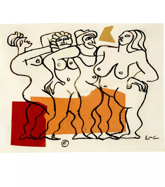 Le Corbusier — Quatre nus féminins debout From the series "Femme suite"