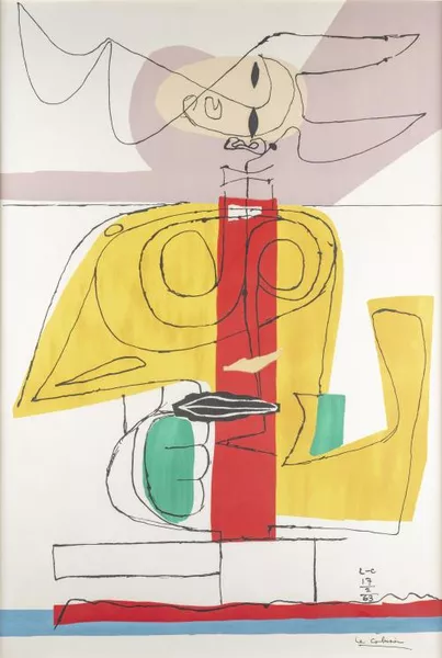 Le Corbusier (1887-1965), "Taureau 1963". — DognyAuction