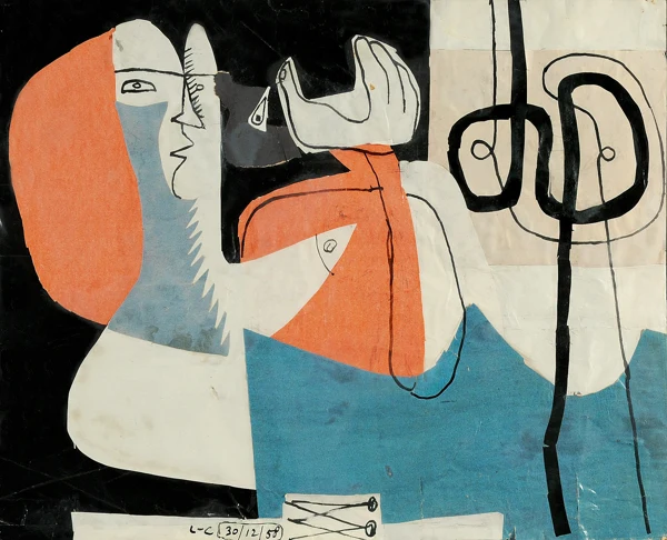 Le Corbusier — Femme et corsage, 1958