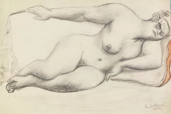Le Corbusier — Nu couchée