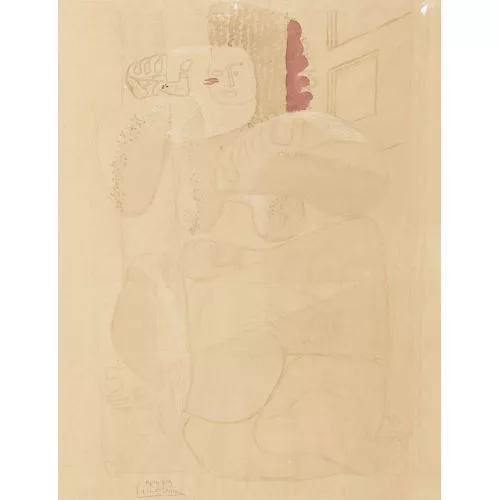 Le Corbusier — Abstrahierter Frauenakt.